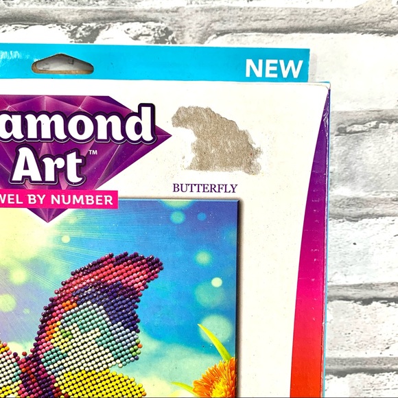 Palmer Paints Butterfly Diamond Art Jewel by Number - NEW - Picture 2 of 6